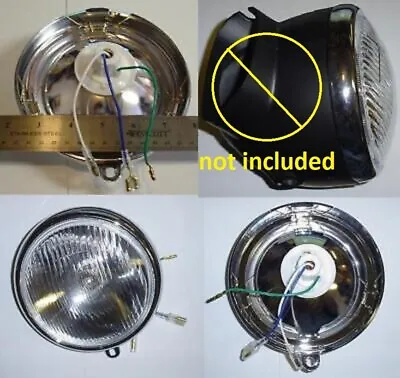 6v Headlight Assy With Replaceable Bulb Most Ct90 Ct70 Ct110 St90 Others (s1294) • $34.99