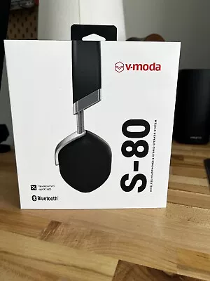 V-Moda S-80 Closed-back Bluetooth Headphones - Black • $15