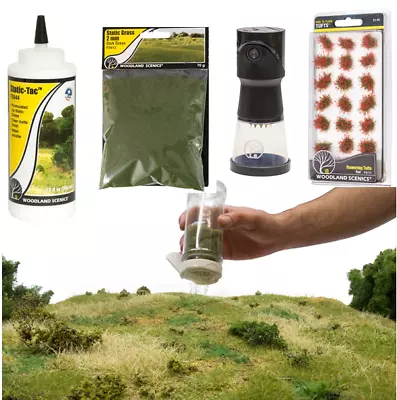 £4.80 • Buy Woodland Scenics Field System Model Railway Static Grass & Accessories