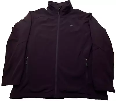 Snozu Performance Men’s Black Fleece Lined Full Zip Jacket Size XXL • $20