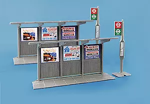 £8.49 • Buy Model Scene 5007 Bus Stop & Shelter OO/HO Gauge Kits