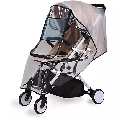 Bemece Universal Rain Cover For Pushchair Stroller Buggy Baby Travel Weath • £9