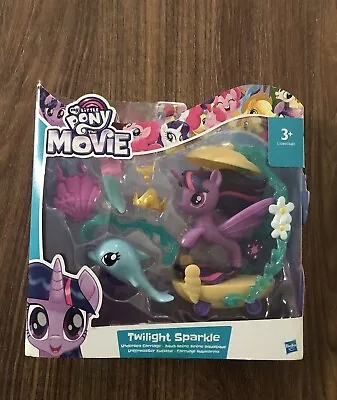 My Little Pony The Movie Twilight Sparkle Undersea Carriage - Hasbro - BNIP • £39.95