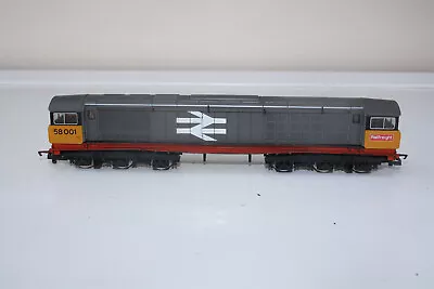 Hornby Br Class 58 Railfreight Diesel Locomotive Spares Or Repair • £12