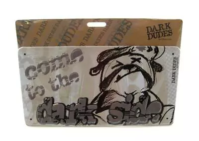 £4.25 • Buy Door Wall Plaque Dark Dudes Doggy Dude Bedroom Office Door Wall Plate Hanger 