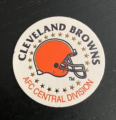 CLEVELAND BROWNS 1994 Laserform Foil NFL TEAM 1.5  Pog Milk Cap RARE SP • $2.99