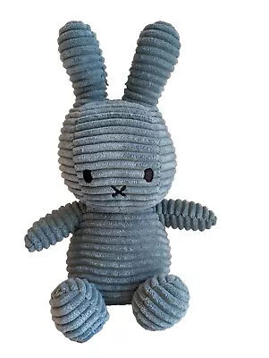 Miffy Teal Corduroy Stuffed Plush 9” Bunny Rabbit Bon Ton Toys Nijntje • $20