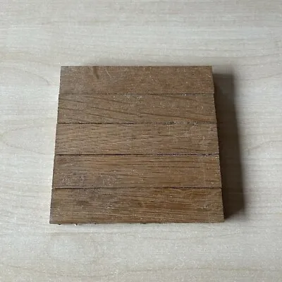 £10 • Buy Parquet Wooden Flooring - 5 Finger Pieces - Square - 115x115mm