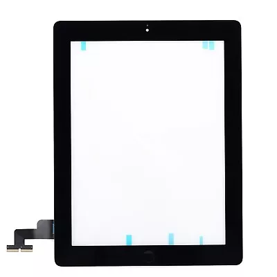 Apple IPad 2nd Gen A1395 A1396 A1397 Touch Screen Digitizer Home Button Black • £8.95