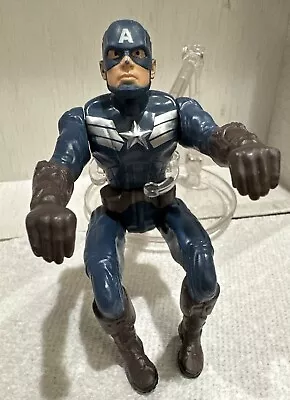 Hasbro Captain America 2013 Figure Posed For Motorcycle - No Vehicle Included • $9