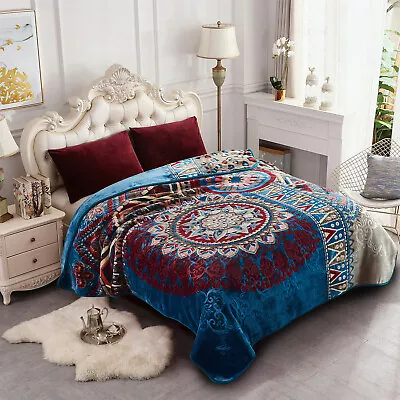 Heavy Thick Blanket Winter Warm Mink Blanket For King Size Bed 85 X93  Wholesale • $68.99