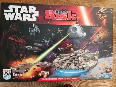 Star Wars Risk Reimagined Galactic Board Game Hasbro 2014 Complete! • $25