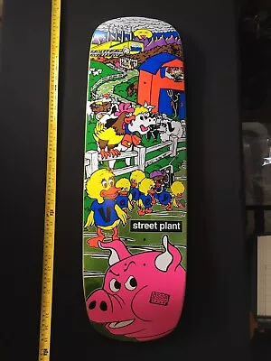 Mike Vallely Street Plant Barnyard Deck Signed 2015 55 Of 100 • $499