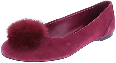 MICHAEL Michael Kors Women's REMI BALLET Suede Flats MULBERRY  8.5  M   NIB • $68.99