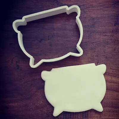 Cauldron Cookie Cutter Biscuit Dough Pastry Fondant Halloween Witch St Patricks • £4