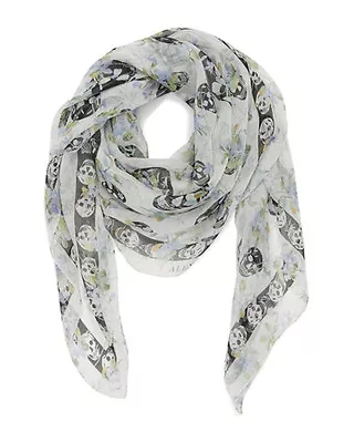 Alexander McQueen 'Rampage' Silk Scarf.. • $189.99