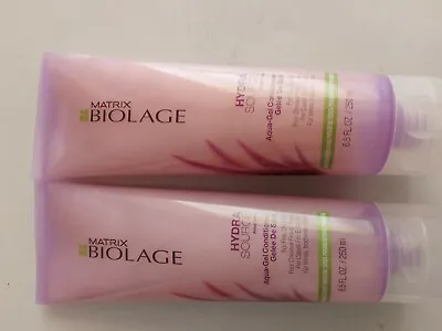 Matrix Biolage Hydra Source Aqua-Gel Conditioner 2×250ml For Fine Dry Hair • £12.90