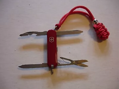 Victorinox Manager 10 Function Swiss Army Knife W/ Magnetic Phillips Pen Lanyard • $43