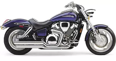 Cobra Speedster Slashdown Exhaust System Chrome #1825 Honda VTX1800C/VTX1800F • $746.65