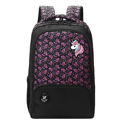$79.99 • Buy Arctic Fox Unicorn Pink Large Backpack For Teens School Bag Kids Backpack Girls