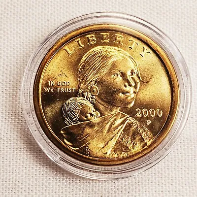 $5.90 • Buy Sacajawea 2000 P ,One  Dollar 'Golden' US Coin Philadelphia Mint ☆☆☆Rare☆☆☆(1X)