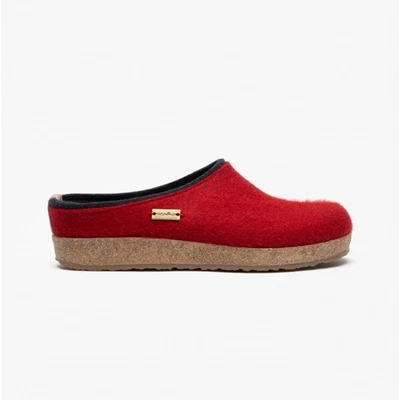 Haflinger KRIS Ladies Wool Slippers Paprika • £74.99