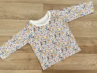Baby Girl 3-6 Months Primark Long Sleeve Floral Casual Top T-Shirt • £1.50