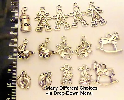 £4.75 • Buy Tibetan Silver Charms MANY CHOICES See Drop-Down Menu For Jewellery Making Craft