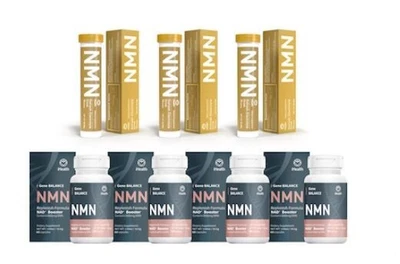 $688 • Buy 【Christmas Only】4 X IHealth NMN,NAD+ Booster, 60x150mg + 3xNMN Electrolyte Drink