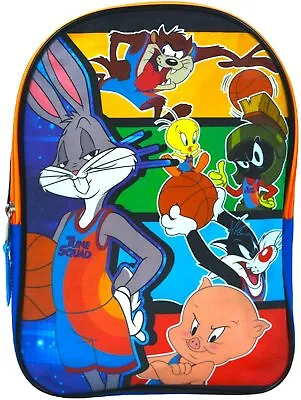  Looney Tunes Space Jam Mini Backpack Bookbag Toddler Bugs Bunny Friends 11  Kid • $11.99