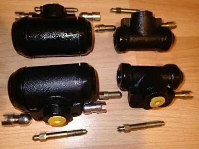 Kit 4 Wheel Brake Cylinder Axle F R Unimog 406 413 416 MB-Trac .381 + 2222 Mm • £161.49