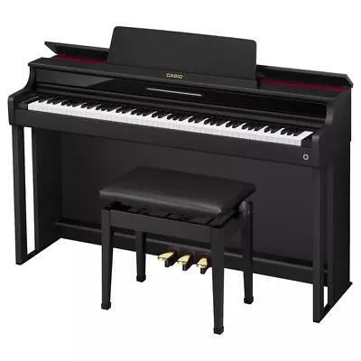 CASIO CELVIANO AP550BK DIGITAL PIANO - BLACK With Bench • $3099