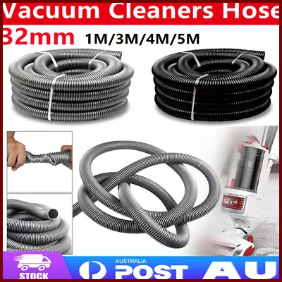 1m/3m/4m/5m HOSE Vacuum Cleaner Extra Long Pipe 32mm Inner Diameter Universal AU • $14.26