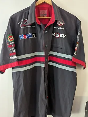 Holden Racing Team HRT HSV Men's  Short Sleeve Shirt Size M / L Embroidered • $45