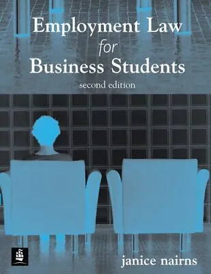 Employment Law For Business Students Nairns Janice • £3.99