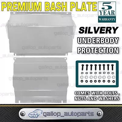 Silver Steel Bash Plate Front Sump Guard For Mitsubishi Pajero Sport QE QF 2015+ • $130