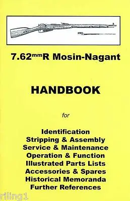 Mosin-Nagant Assembly Disassembly Manual 7.62mmR  • $8.95