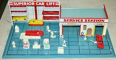 Superior All Metal Toys # 844 Service Station By T. Cohn Inc. W/ Original Box ! • $199.95