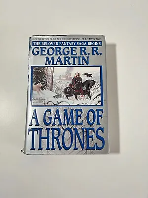 First Edition A Game Of Thrones Third Printing Book One Hardcover • $99