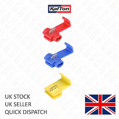 Scotch Lock Wire Connectors Electrical Cable Joint Quick Splice Connector • £2.69