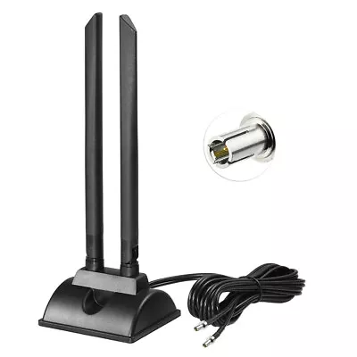 4G Dual TS9 Magnetic Antenna For Verizon Jetpack MiFi 8800L Wi-Fi Hotspot Modem • $11.99