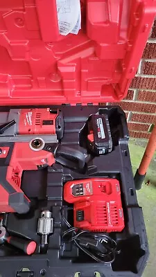 Milwaukee M18 FUEL 1-1/2  Lineman Magnetic Drill High Demand - Red (Kit With... • $3995