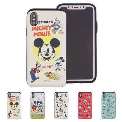 $41.24 • Buy DISNEY Vintage Bumper Cover For IPhone 14 13 12 Pro Max Mini XS XR SE 8 7 Case