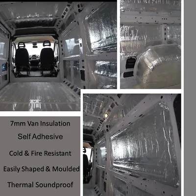 Camper Van Insulation Foam Soundproof Closed Cell Self-adhesive VW T5 T6 Transit • £35.95