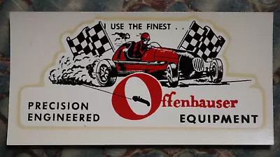 $22.98 • Buy Original Vintage Offenhauser Water Decal Hot Rod Auto Drag Racing Offy Rat Indy