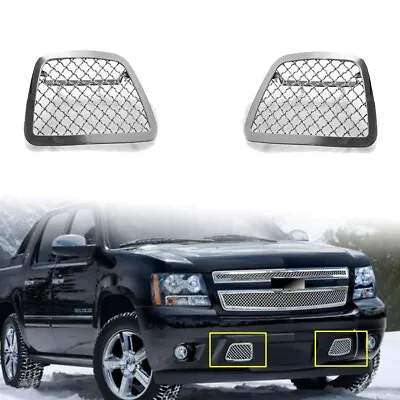 Chrome Grill Insert For 2007-2014 Tahoe/Avalanche/Suburban Steel Mesh Grille Ss • $59.99