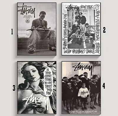 Custom Stussy Fashion Vintage Poster • $14.99