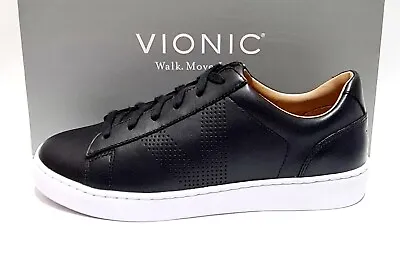 £44.99 • Buy Vionic Honey Orthotic Black Leather Shoes Wide Fit Rrp £100 Casual Trainers New
