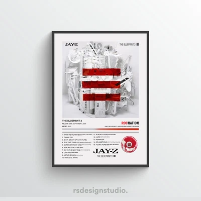 £29.99 • Buy JAY-Z THE BLUEPRINT 3 Album Poster