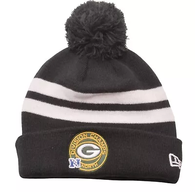 Green Bay Packers New Era NFL Football Team Division Champs Knit Pom Winter Hat • $21.95